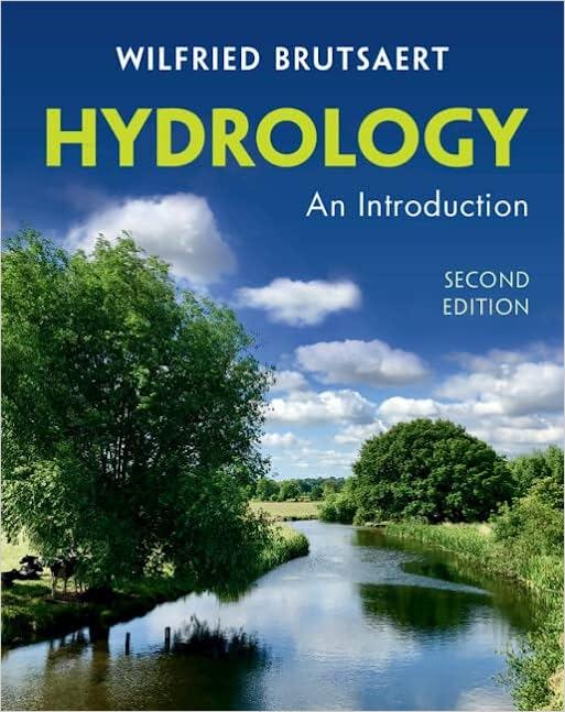 hydrology an introduction 2nd edition wilfried brutsaert 1107135273, 9781107135277
