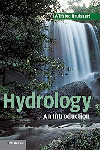 hydrology an introduction 1st edition wilfried brutsaert 0521824796, 9780521824798