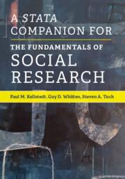 a stata companion for the fundamentals of social research 1st edition paul m. kellstedt, guy d. whitten,