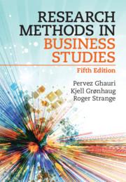 research methods in business studies 5th edition pervez ghauri, kjell grønhaug, roger strange 1108486746,