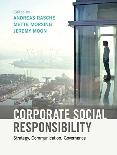 corporate social responsibility strategy communication governance 1st edition andreas rasche, mette morsing,