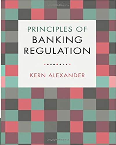 principles of banking regulation 1st edition kern alexander 110842726x, 9781108427265