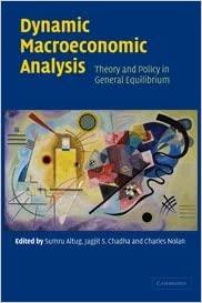 dynamic macroeconomic analysis theory and policy in general equilibrium 1st edition sumru altug, jagjit s.