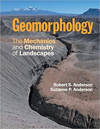 geomorphology the mechanics and chemistry of landscapes 1st edition robert s. anderson, suzanne p. anderson