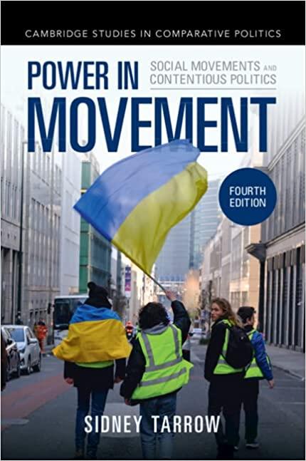 power in movement social movements and contentious politics 4th edition sidney tarrow 1009219855,