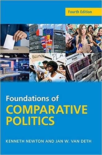 foundations of comparative politics democracies of the modern world 4th edition kenneth newton, jan w. van
