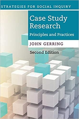 case study research principles and practices 2nd edition john gerring 1107181267, 9781107181267