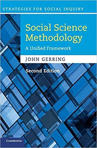 social science methodology a unified framework 2nd edition john gerring 0521115043, 9780521115049
