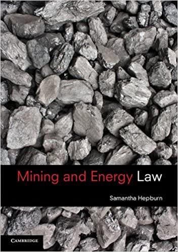 mining and energy law 1st edition samantha hepburn 1107663237, 9781107663237