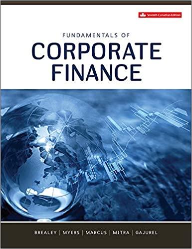 fundamentals of corporate finance 7th canadian edition richard a. brealey, stewart c. myers, alan j. marcus,