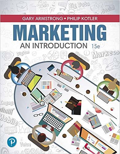 marketing an introduction 15th edition gary armstrong, philip kotler 0137476450, 978-0137476459