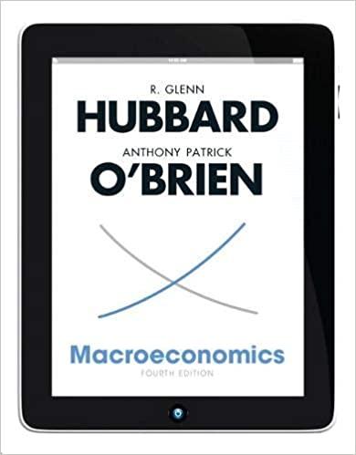 macroeconomics 4th edition glenn hubbard, anthony o'brien 0132832208, 978-0132832205