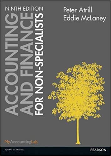 accounting and finance for non specialists 9th edition eddie mclaney 1292062711, 9781292062716