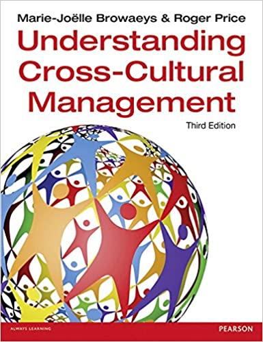 understanding cross cultural management 3rd edition marie joelle browaeys, roger price 1292015896,