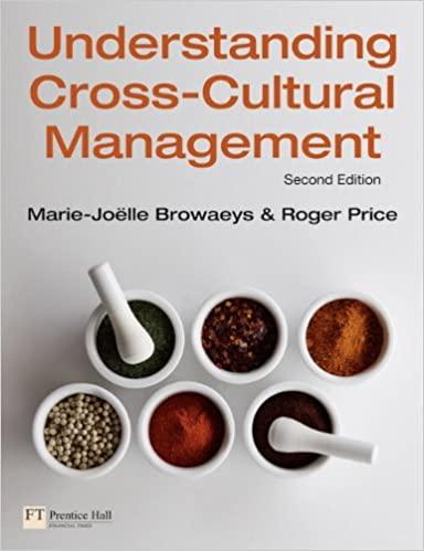 understanding cross cultural management 2nd edition marie joelle browaeys, roger price 0273732951,