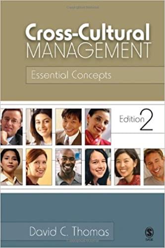 cross cultural management essential concepts 2nd edition david c. thomas 1412939569, 9781412939560