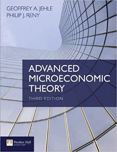 advanced microeconomic theory 3rd edition geoffrey jehle, philip reny 0273731912, 9780273731917