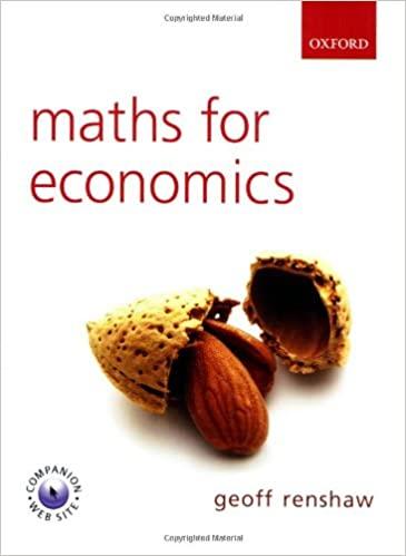 maths for economics 1st edition geoff renshaw, norman ireland 0199267464, 978-0199267460
