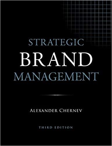strategic brand management 3rd edition alexander chernev 193657263x, 9781936572632