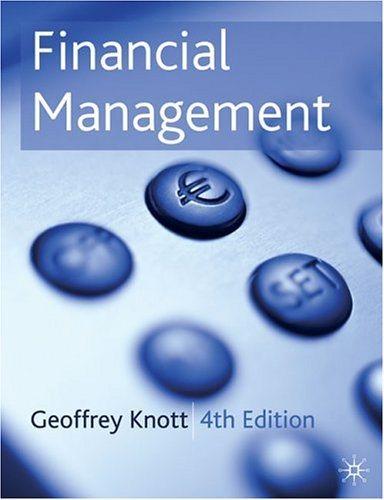 financial management 4th edition geoffrey knott 1403903824, 9781403903822