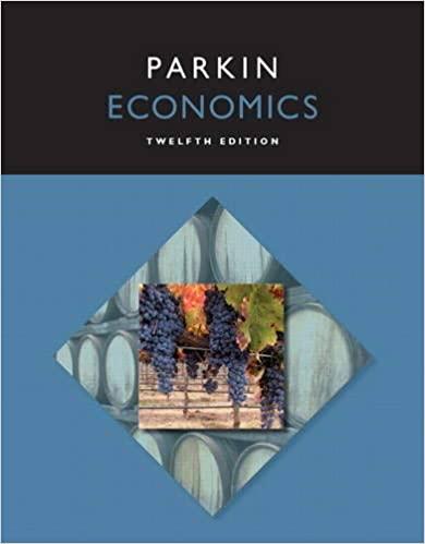 economics 12th edition michael parkin 0133872270, 9780133872279