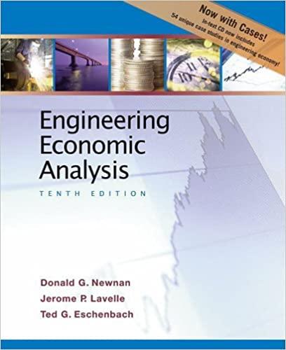 engineering economic analysis 10th edition donald newnan, jerome lavelle, ted eschenbach 0195394631,