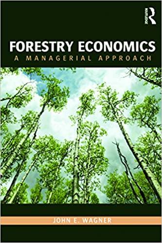 forestry economics a managerial approach 1st edition john e. wagner 0415774764, 9780415774765