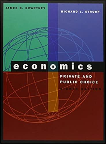 economics private and public choice 8th edition james d. gwartney, richard l. stroup, russell s. sobel, david