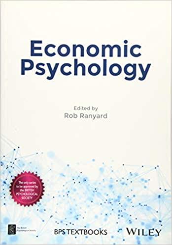 economic psychology 1st edition rob ranyard 111892648x, 9781118926482
