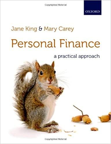 personal finance a practical approach 1st edition jane king, mary carey 0199668833, 9780199668830