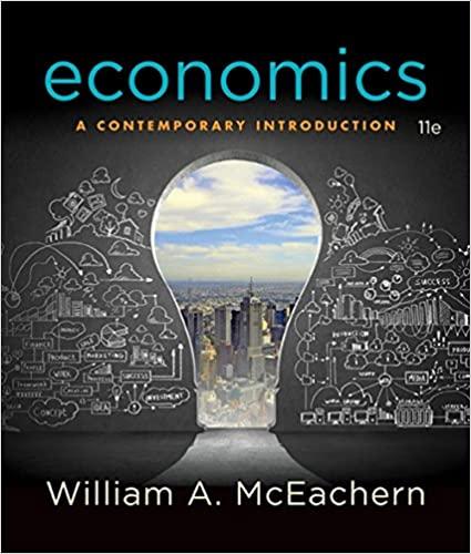economics a contemporary introduction 11th edition william a. mceachern 1305505468, 9781305505469