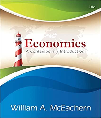 economics a contemporary introduction 10th edition william a. mceachern 1133188125, 9781133188124