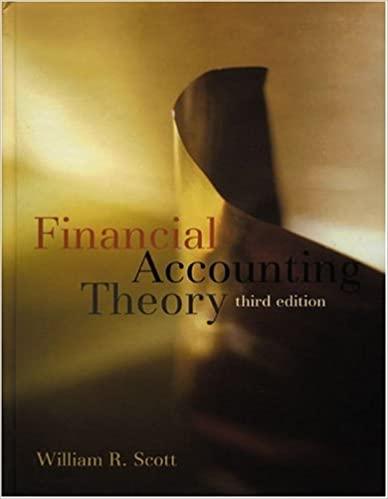financial accounting theory 3rd edition william r. scott 0130655775, 9780130655776