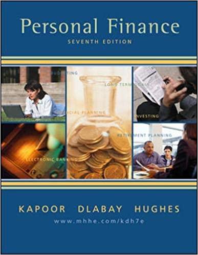 personal finance 7th edition jack kapoor, les dlabay, robert j. hughes 0072866578, 9780072866575