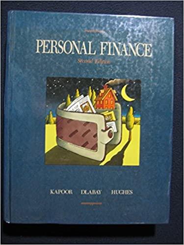 personal finance 2nd edition jack kapoor, les r. dlabay, robert j. hughes 0256079056, 9780256079050