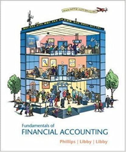 fundamentals of financial accounting 1st edition fred phillips, robert libby, patricia libby 0072992573,
