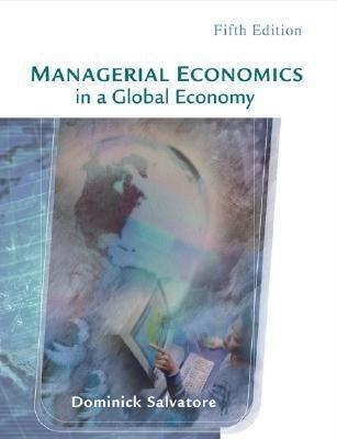 managerial economics in a global economy 5th edition dominick salvatore 0324171870, 9780324171877