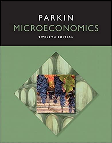 microeconomics 12th edition michael parkin 0133872297, 9780133872293