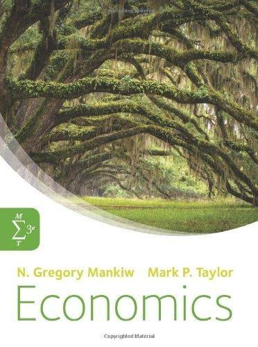 economics 3rd edition mark p. taylor, n. gregory mankiw 1408093790, 9781408093795