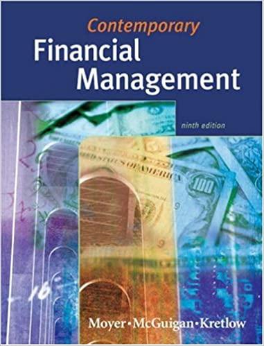 contemporary financial management 9th edition r. charles moyer, james r. mcguigan, william j. kretlow