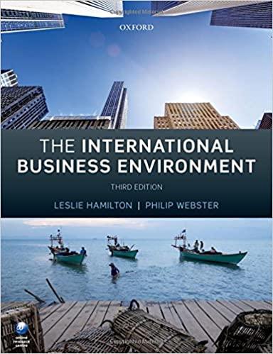 the international business environment 3rd edition leslie hamilton, philip webster 0198704194, 9780198704195