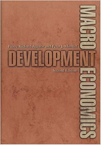 development macroeconomics 2nd edition pierre-richard agénor, peter j. montiel 0691006776, 9780691006772
