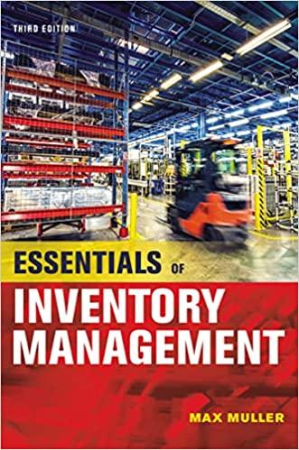 essentials of inventory management 3rd edition max muller 1400212375, 9781400212378