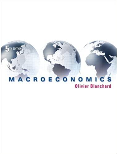 macroeconomics 5th edition olivier blanchard 0132078295, 9780132078290
