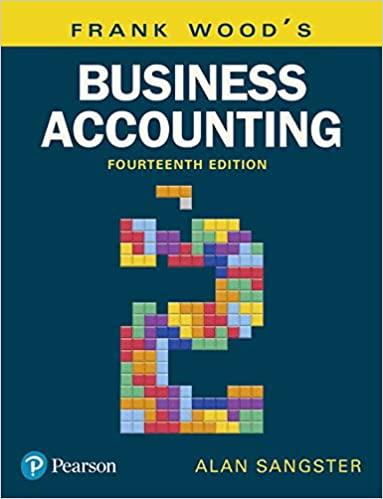 frank woods business accounting volume 2 14th edition frank wood, alan sangster 1292209178, 9781292209173