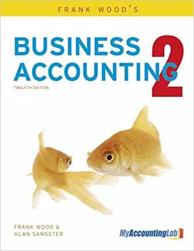 frank woods business accounting volume 2 12th edition frank wood, ph.d. sangster, alan 0273767925,