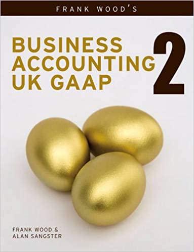 business accounting uk gaap volume 2 1st edition alan sangster, frank wood 0273718800, 9780273718802
