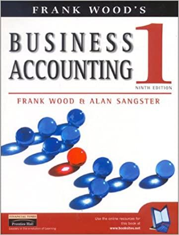 frank woods business accounting 9th edition frank wood, alan sangster 0273655523, 9780273655527