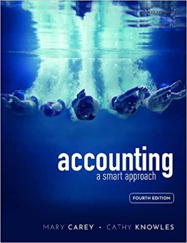 accounting a smart approach 4th edition mary carey, cathy knowles 0198844808, 9780198844808