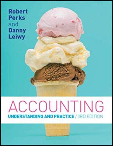 accounting understanding and practice 3rd edition robert perks 0077124782, 9780077124786
